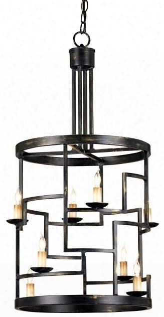 Currey & Company Spyro Foyer Lantern