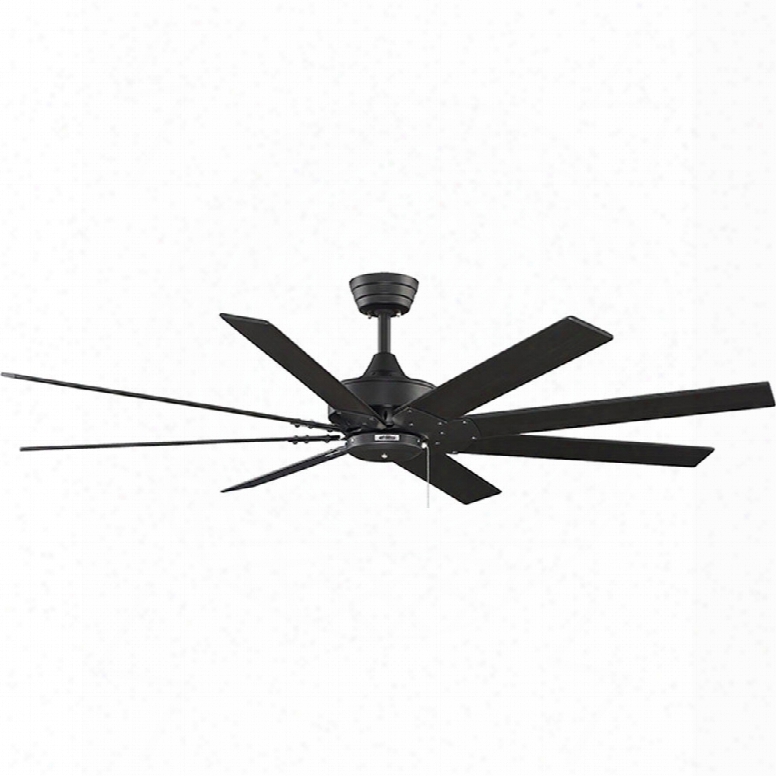 Fanimation Levon 8 Blade Fan In Black