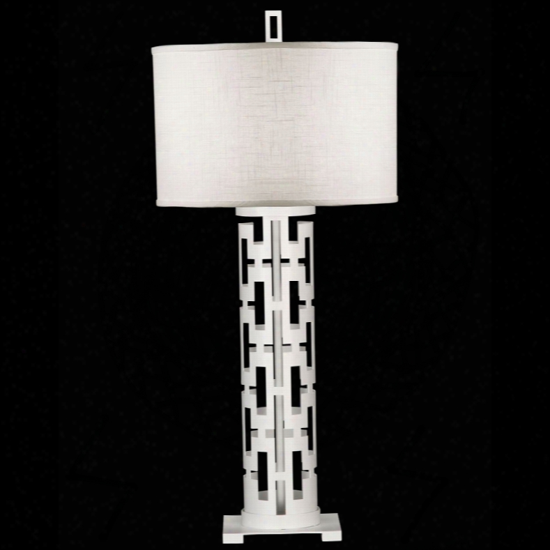 Fine Art Lamps Black + White Story 1-light Table Lamp