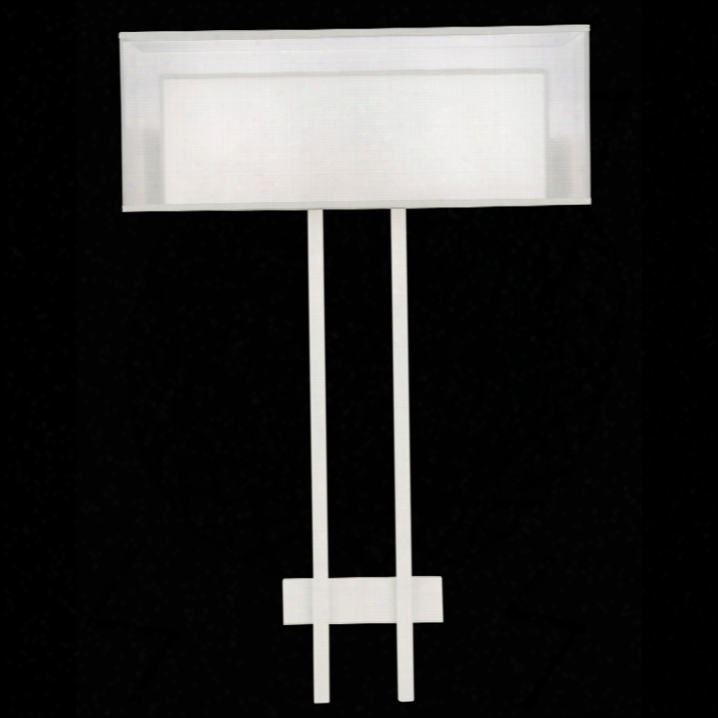 Fine Art Lamps Black + White Story 2-light Sconce