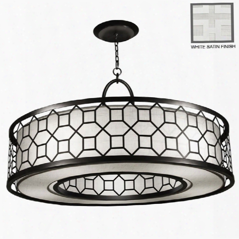 Fine Art Lamps Black + White Story 5-light Pendant