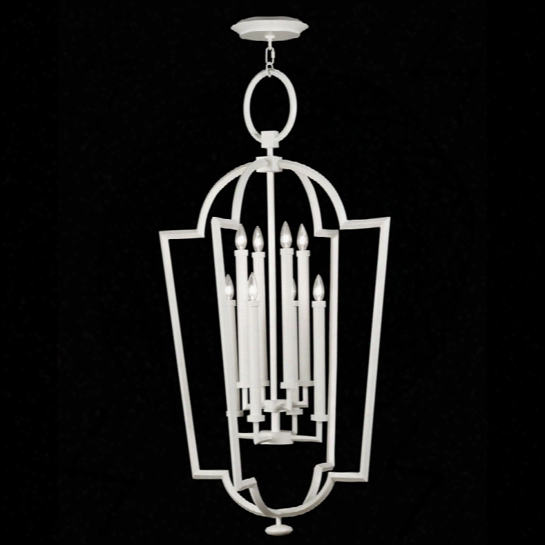 Fine Art Lamps Black + White Story 8-light Lantern Pendant