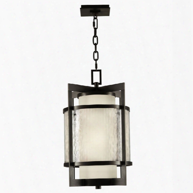 Fine Art Lamps Singapore Moderne 2-light Outdoor Lantern Pendant