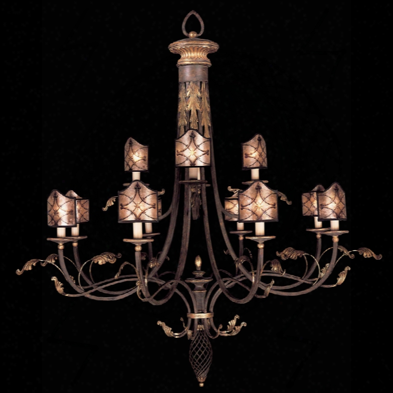 Fine Art Lamps Villa 1919 12-light Chandelier