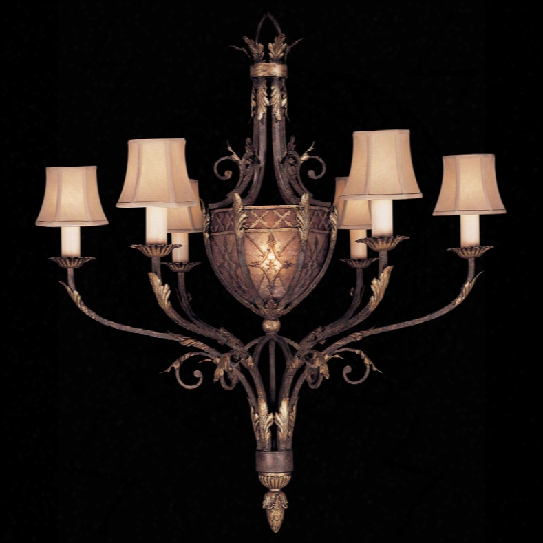 Fine Art Lamps Villa 1919 7-light Chandelier