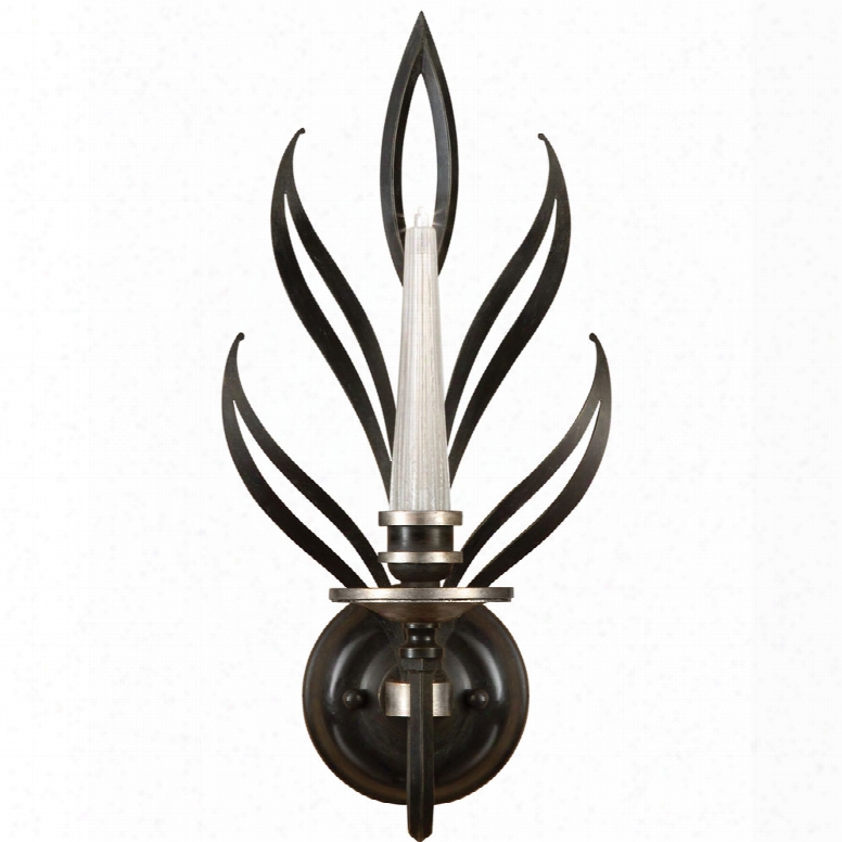 Fine Art Lamps Villandry Black 1-light Sconce