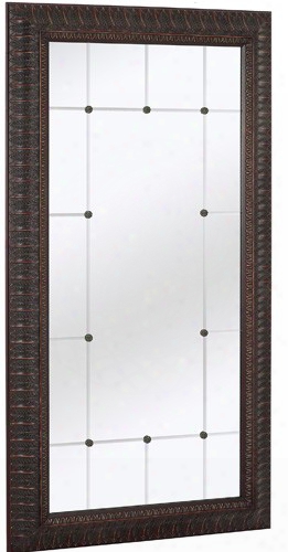 Majestic Mirrors Multi-panel Rectangular Mirror-bronze