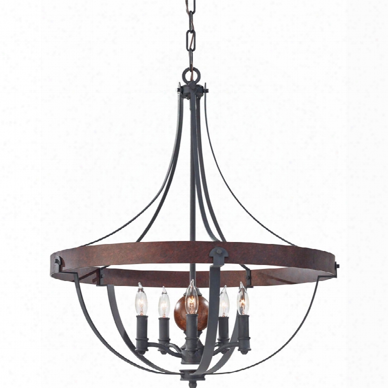 Murray Feiss Alston 5-light Single Tier Chandelier