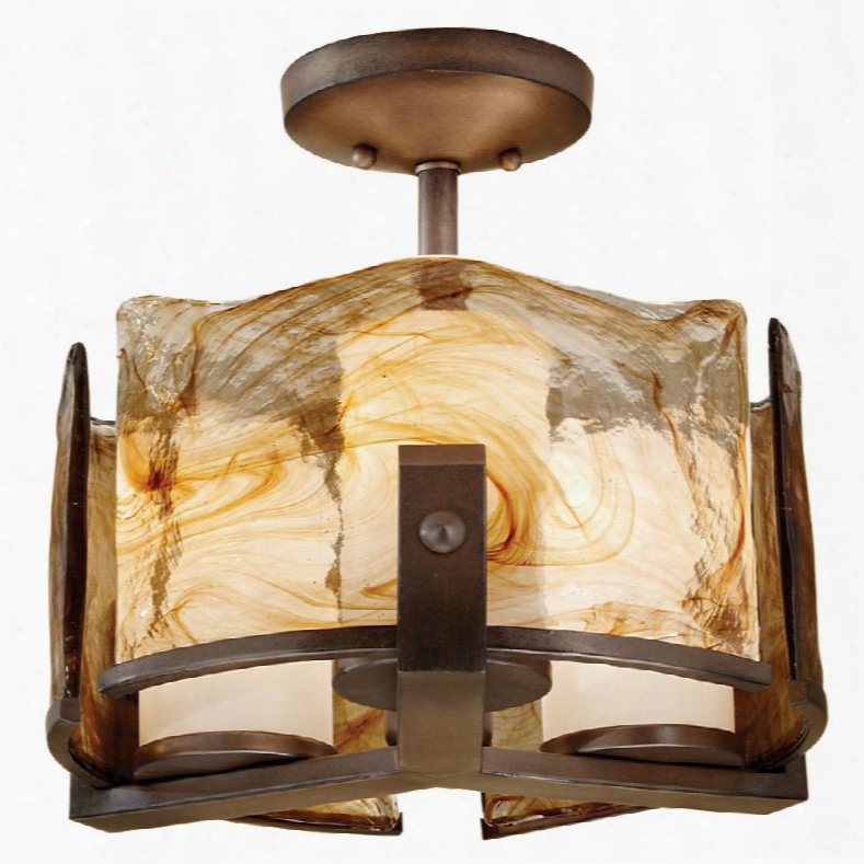 Murray Feiss Aris 3-light Indoor Semi Flush Mount