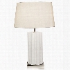Fine Art Lamps White Marble 1-Light Table Lamp