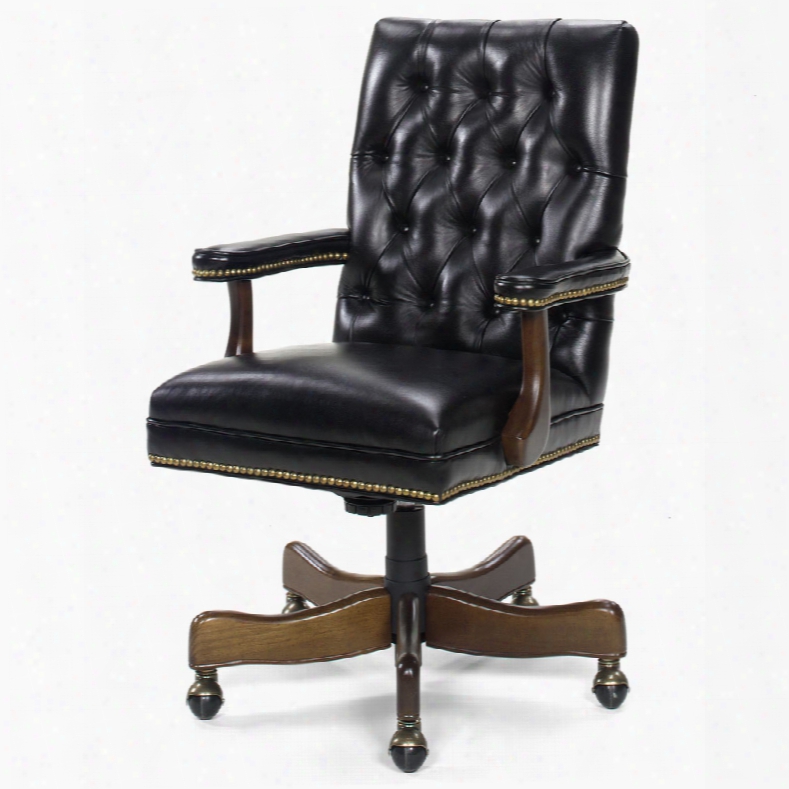 Style Upholstering 801as Tufted Swivel Arm Chair