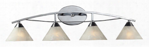 Elk Elysburg 4-light Vanity In Polished Chrome