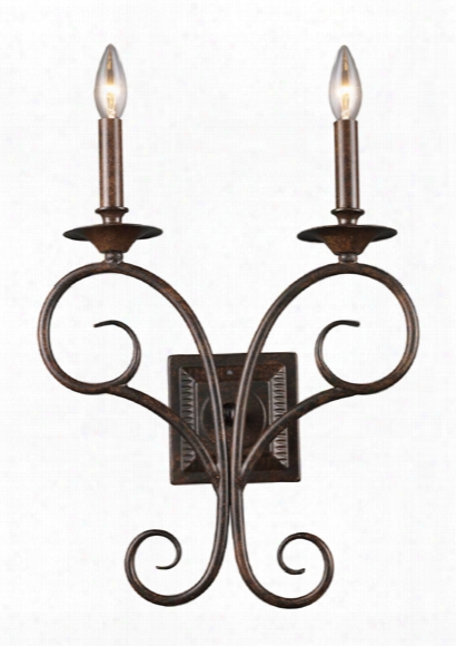 Elk Gloucester 2-light Sconce