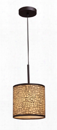 Elk Medina 1-light Pendant In Aged Bronze