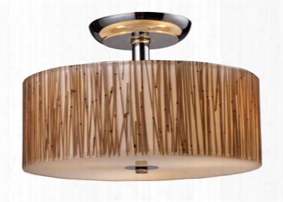 Elk Modern Organics 3-light Semi-flush