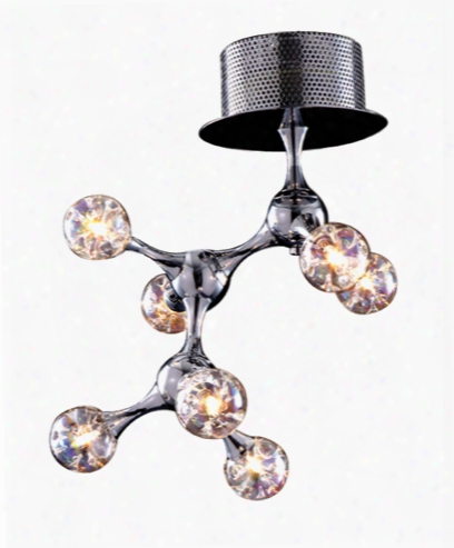 Elk Molecular 7-light Flush Mount