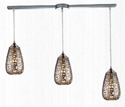 Elk Nestor 3-light Linear Pendant