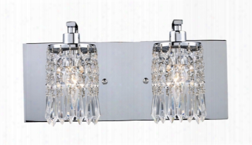 Elk Optix 2-light Vaity In Polished Chrome