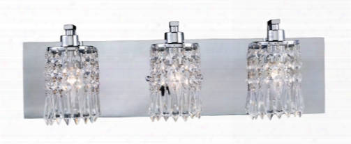 Elk Optix 3-light Vanity In Polished Chrome