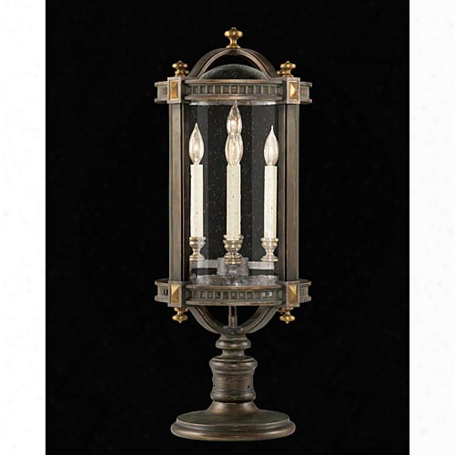 Fine Art Lamps Beekman Place Outdoor Adjustable Pier-mount Lantern