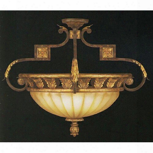 Fine Art Lamps Castile Semi-flush Mount