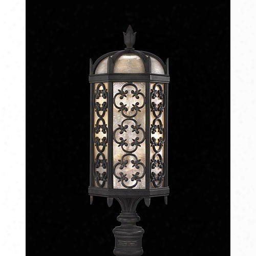 Fine Art Lamps Costa Del Sol Outdoor Post-mount Lantern