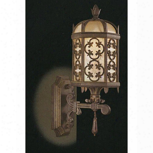 Fine Art Lamps Costa Del Sol Short Bottpm Mount Wall Lantern