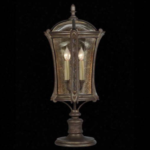 Fine Art Lamps Gramercy Park 4-light Pier Mount Lantern