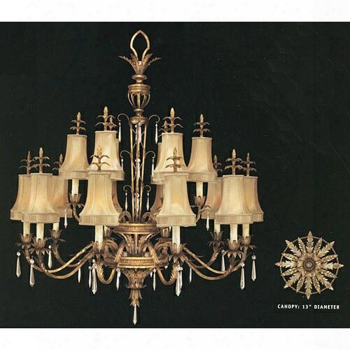 Fine Art Lamps Pastiche 16-l Ight Grand Chandelier