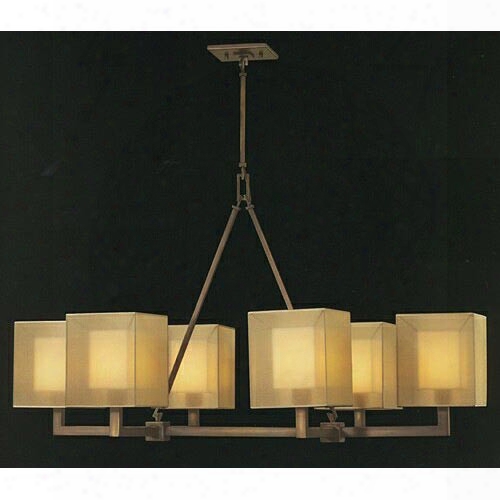 Fine Art Lamps Quadralli 6-light Chandelier