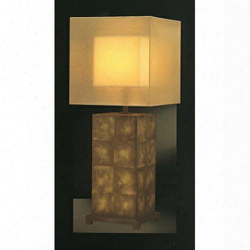 Fine Art Lamps Quadralli- Block Print Table Lamp Ii