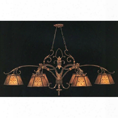 Fine Art Lamps Villa 1919 6-light Island Light