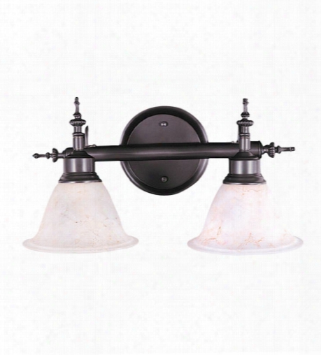 Framburg Black Forest 2-light 17 Inch Sconce