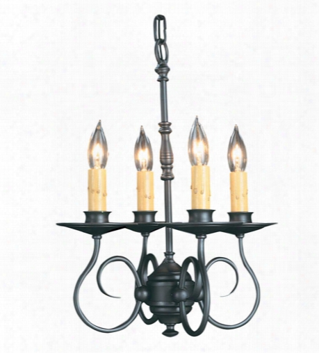 Framburg Black Forest 4-light Mini Chandelier