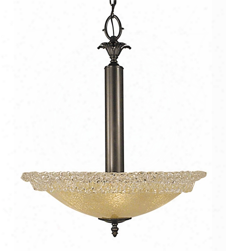 Framburg Brocatto 3-light 19 Inch Dining Chandelier