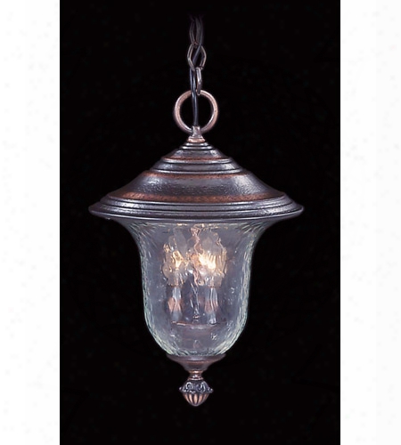 Framburg Carcassonne 3-light 10.5 Inch Exterior Ceiling Lantern