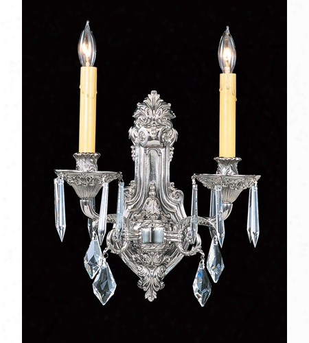 Framburg Czarina 2-light Metal Sconce