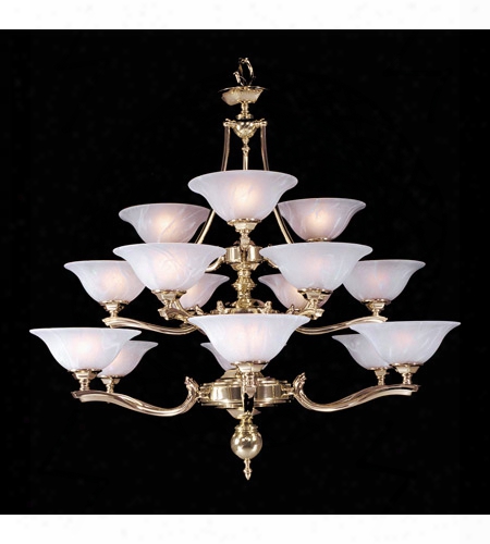 Framburg Fin De Siecle 15-light Foyer Chandelier