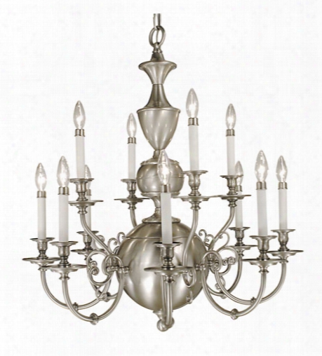 Framburg Kensington 12-light 30 Inch Dining Chandelier