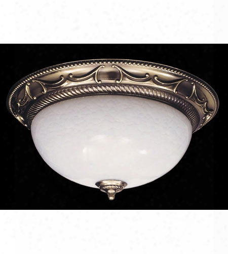 Framburg Napoleonic 3-light 19.5 Inch Flush Mount