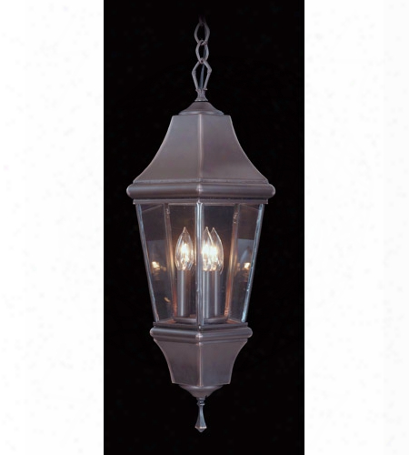 Framburg Normandy 3-light Exterior Metal Ceiling Lantern