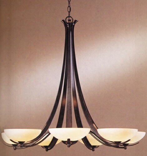 Hubbardton Forge Aegis 7-arm Chandelier