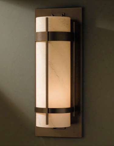 Hubbardton Forge Banded Outdoor Grande Wall Sconce
