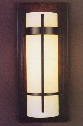 Hubbardton Forge Banded Wall Sconce With Glass Options