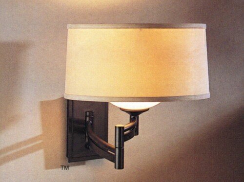 Hubbardton Forge Bowed Left Swing Arm Wall Sconce