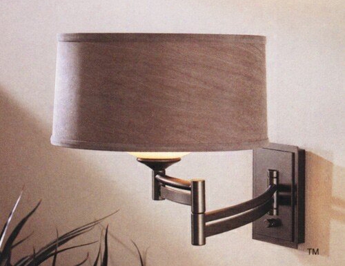 Hubbardton Forge Bowed Right Swing Arm Wall Sconce