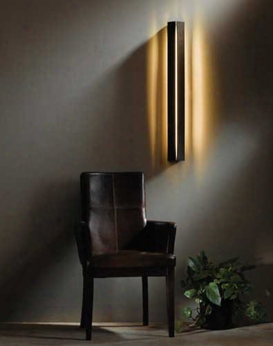 Hubbardton Forge Elongated Gallery Fluorescent Wall Sconce