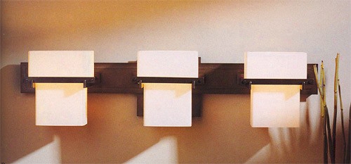 Hubbardton Forge Kakomi Triple Step Box Wall Sconce