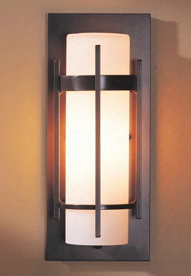 Hubbardton Forge Large Banded Outdoor Wall Sconce