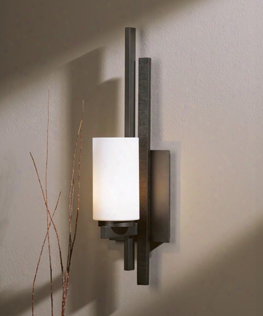 Hubbardton Forge Ondrian 1-light Sconce - Left Version Energy Star